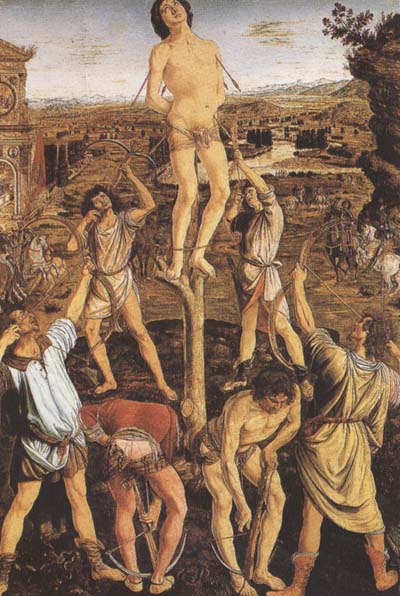 Antonio and Piero del Pollaiolo Martyrdom or St Sebastian